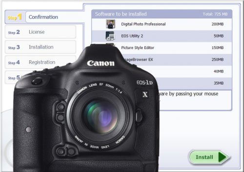Canon Solution Disk, aplikace pro Canon zdarma, panorama CAnon