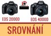 Srovnání Canon EOS 4000D a Canon EOS 2000D