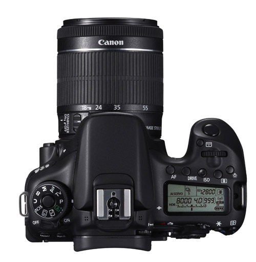 Canon EOS 70D test šumu