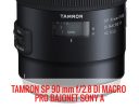 Objektiv TAMRON SP 90mm f/2.8 Di Macro pro bajonet Sony A