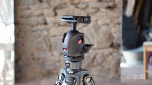 recenze kulové hlavy Manfrotto MH055 Q5