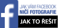 Jak facebook ničí fotografie, jak to řešit